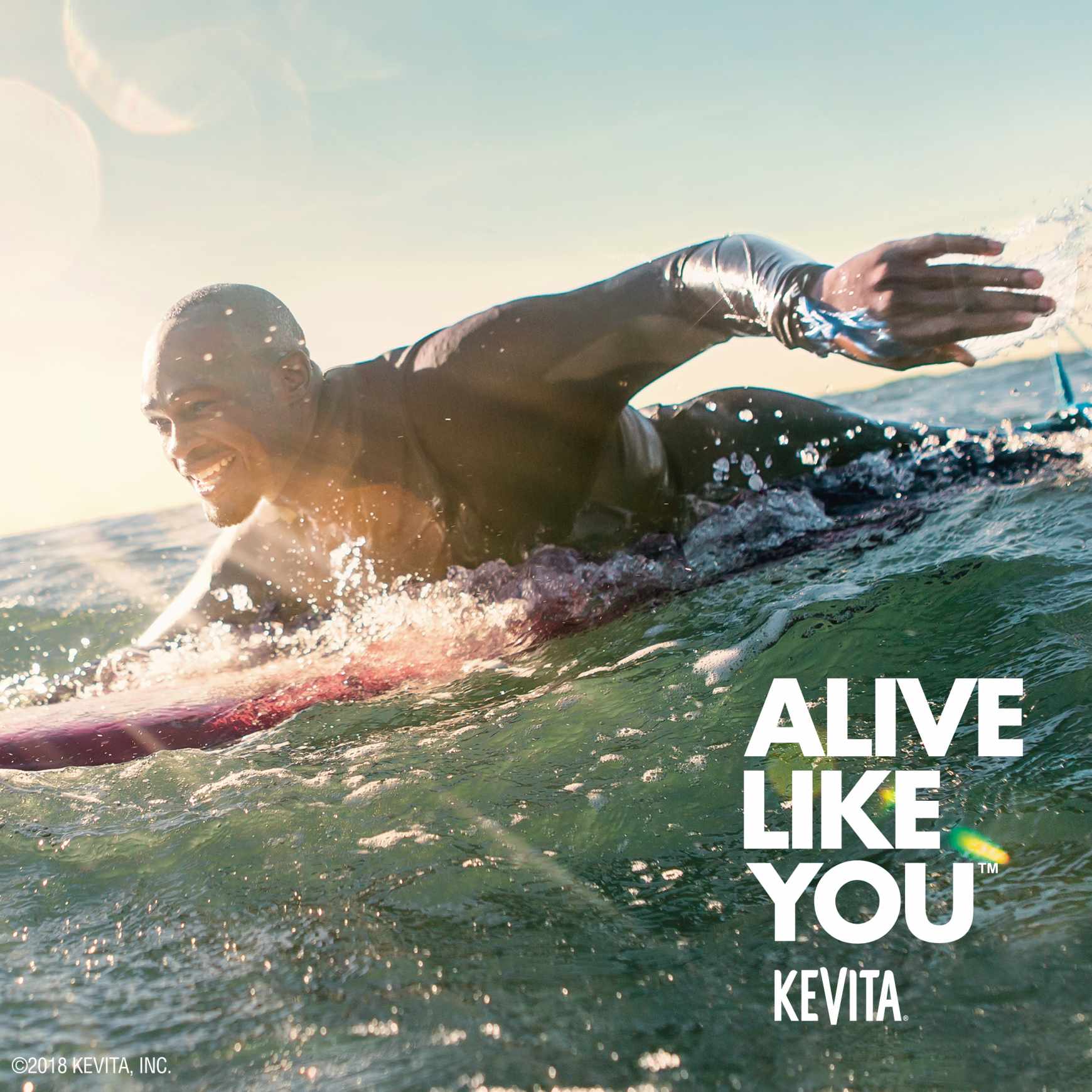 KeVita Outdoor Ad - Alive Like You, 1 