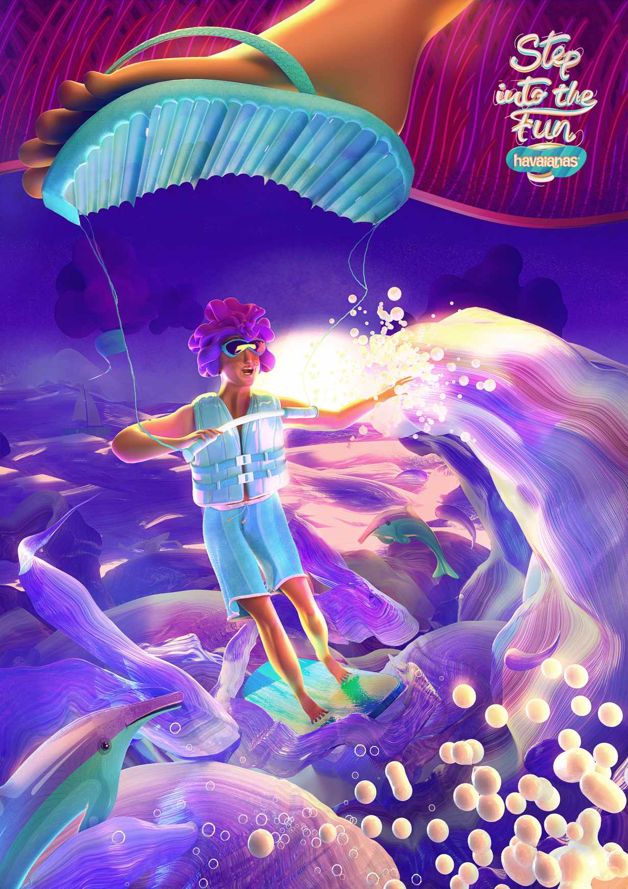 Havaianas Print Ad - Step into the Fun