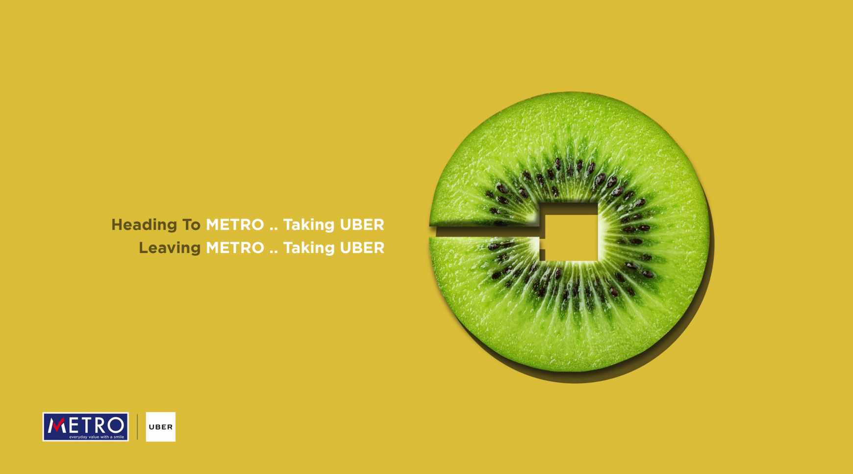 Metro Print Ad - Kiwi