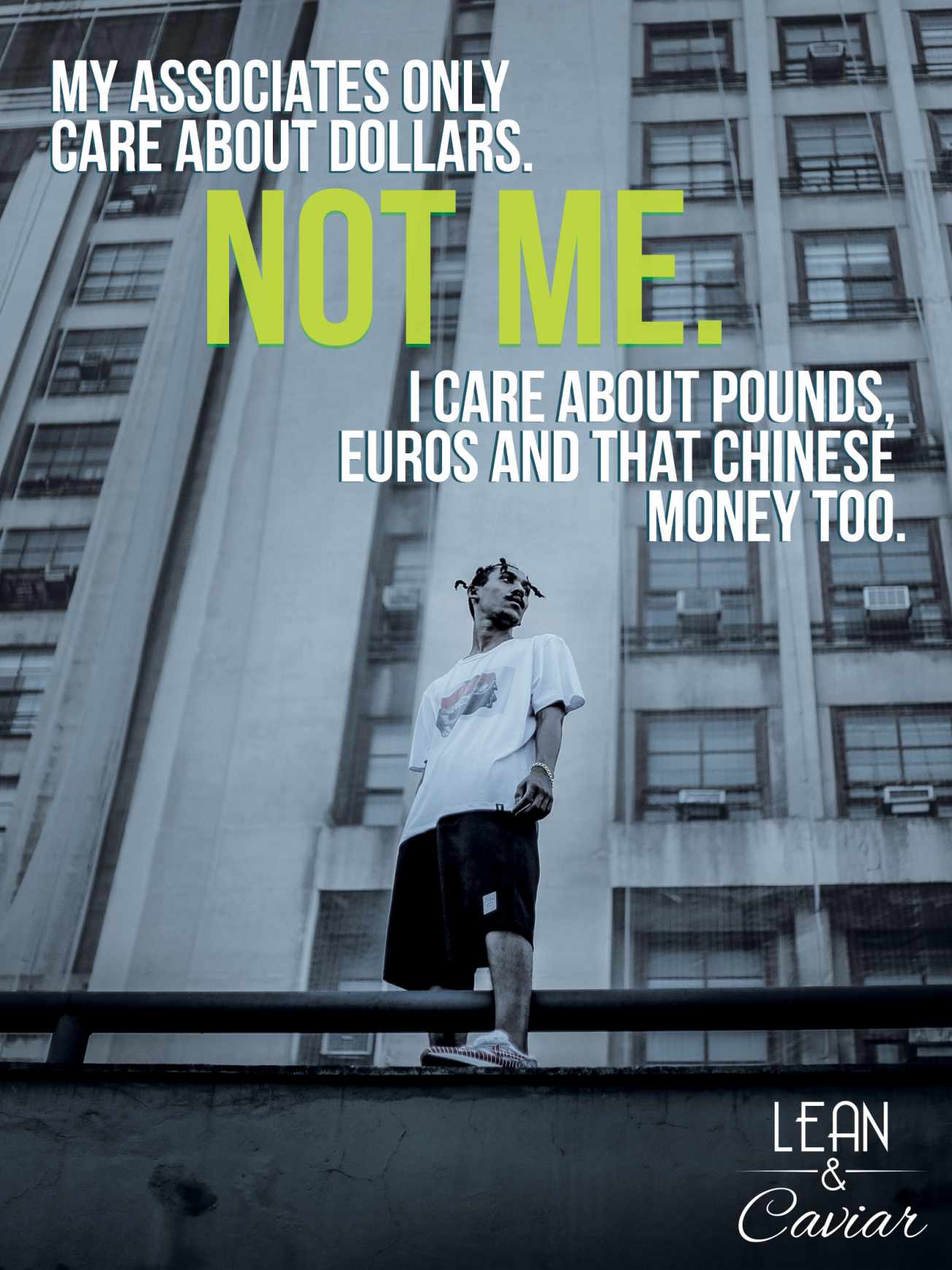 Lean &amp; Caviar Print Ad - 2017 Streetwear Collection, 4 
