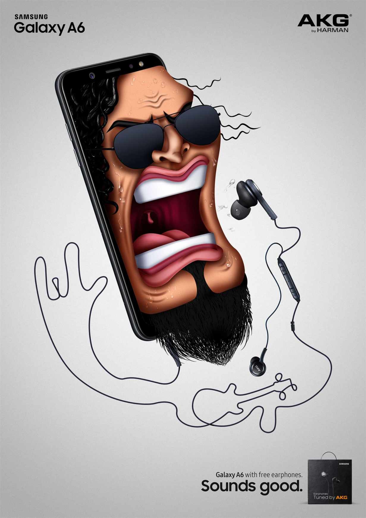 Samsung Print Ad - Let Your Phone Rock, 1 