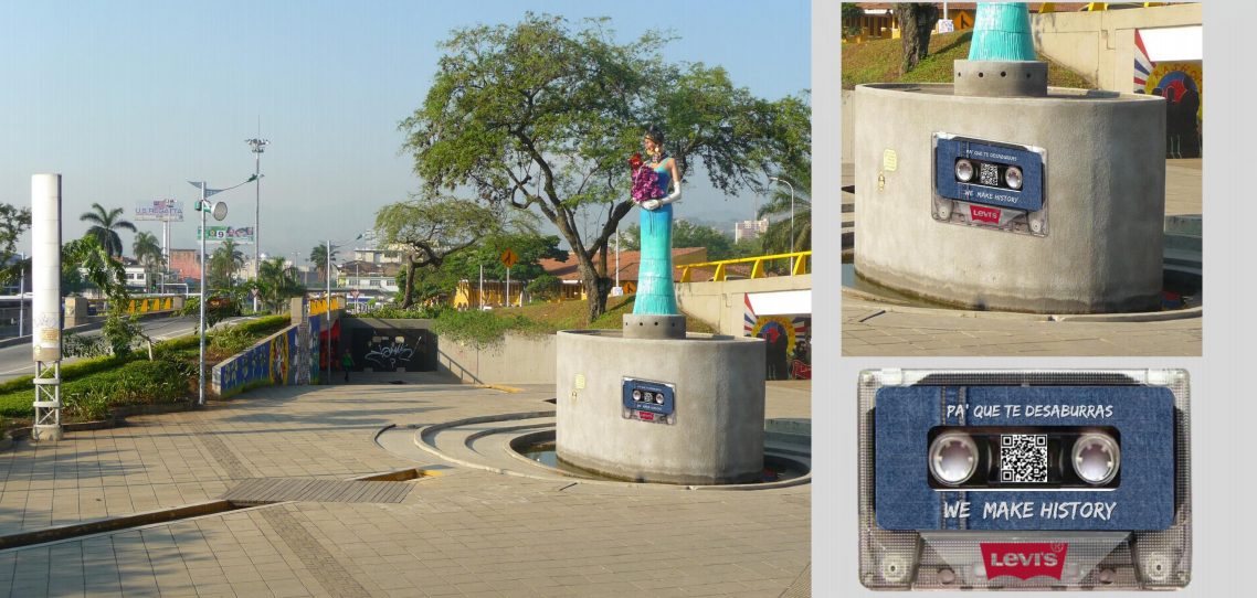 Levi's Ambient Ad - We Make History