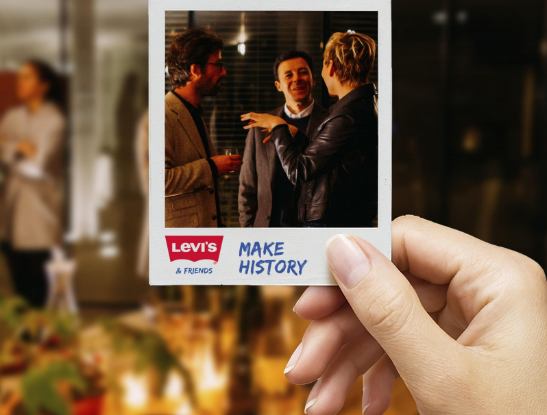 Levi's Ambient Ad - We Make History