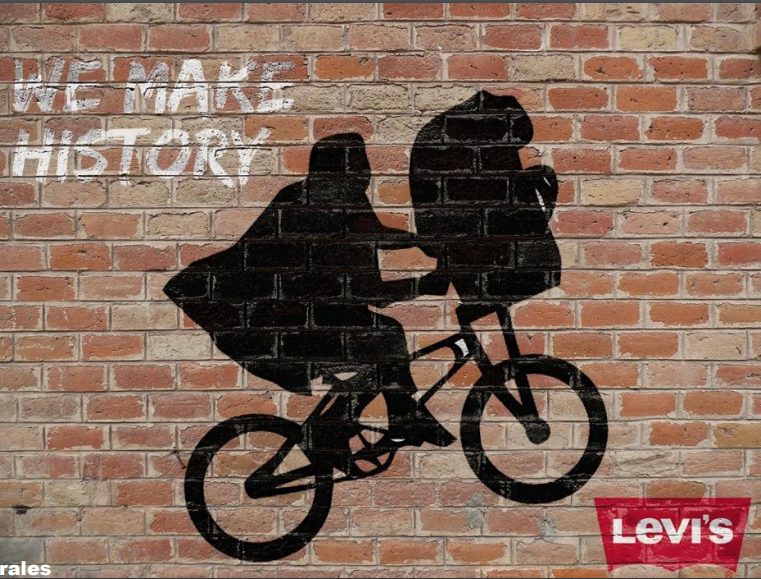 Levi's Ambient Ad - We Make History
