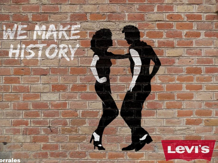 Levi's Ambient Ad - We Make History