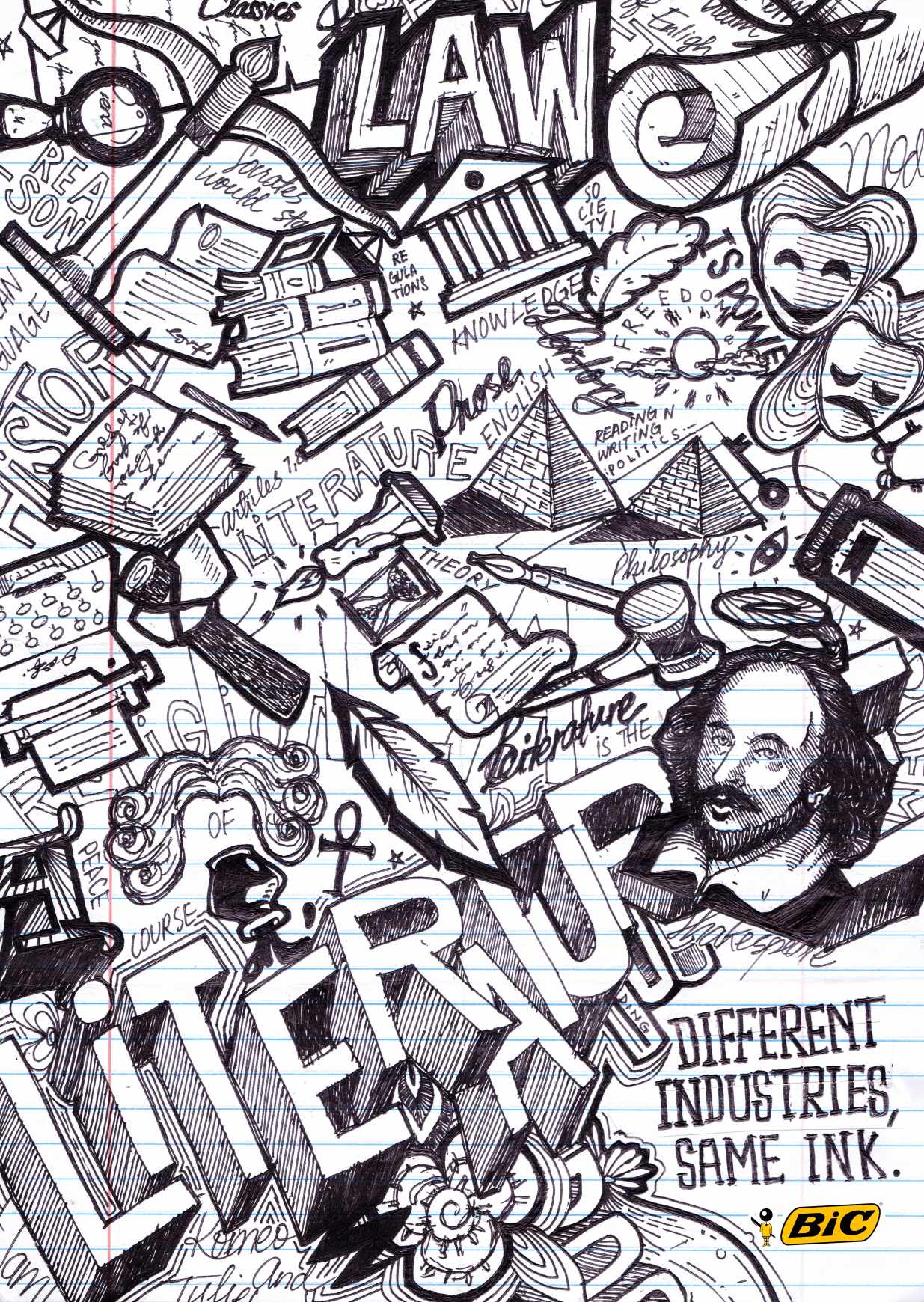 BIC Print Ad - Literature