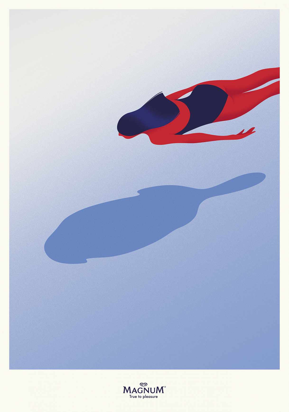 Magnum Outdoor Ad - Pleasure Icon, Swimming Pool