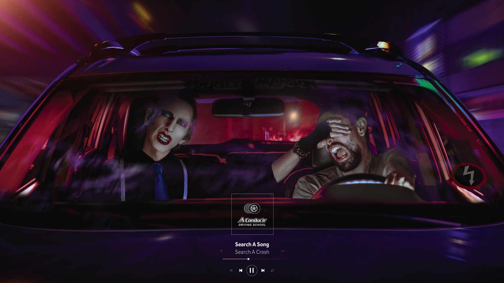 A Conducir Print Ad - Dangerous Music - Manson