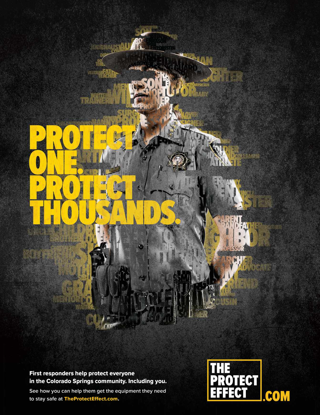 First Responders’ Foundations Print Ad - The Protect Effect, 3