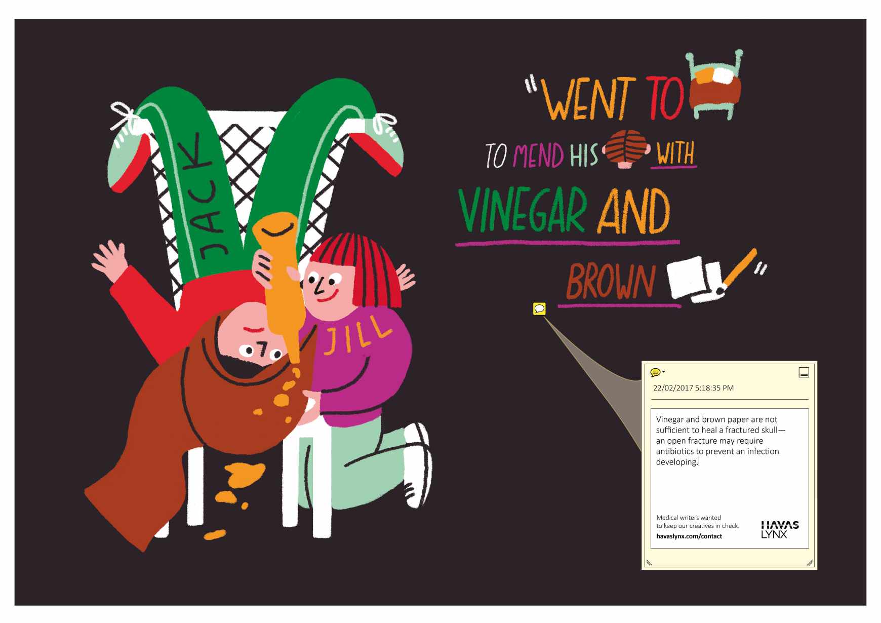 Havas Print Ad - Keep Our Creatives In Check, 2