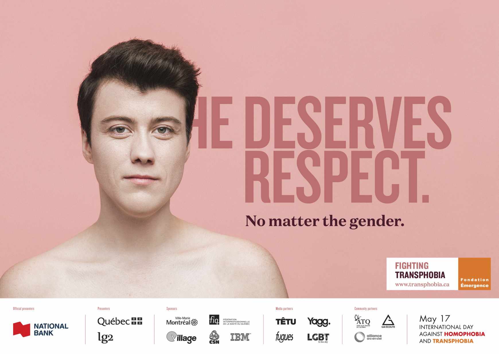 Fondation Emergence Print Ad - No Matter the Gender, 1 
