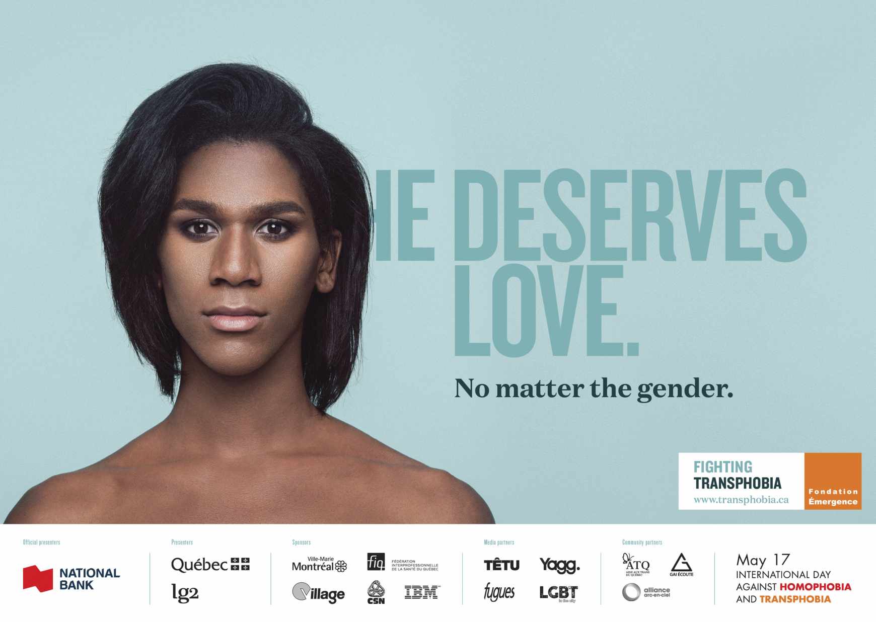 Fondation Emergence Print Ad - No Matter the Gender, 3