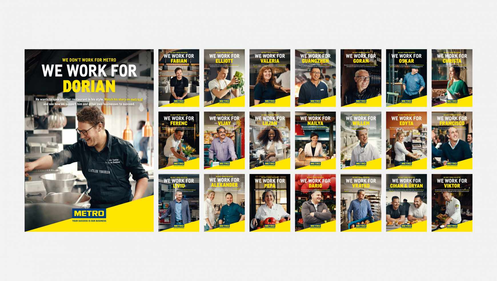 Metro Integrated Ad - Your Success is our Business