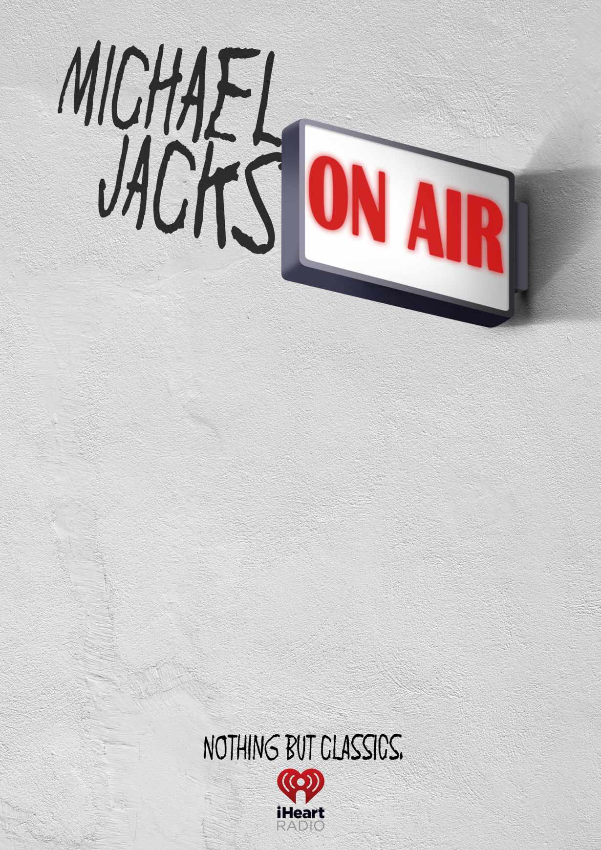 iHeart Radio Print Ad - Michael Jackson 