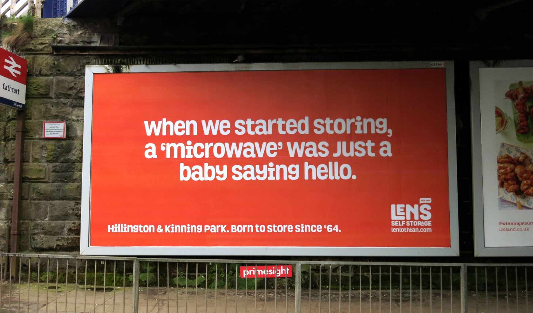 Len’s Self Storage Outdoor Ad - Born To Store Since ‘64, 5