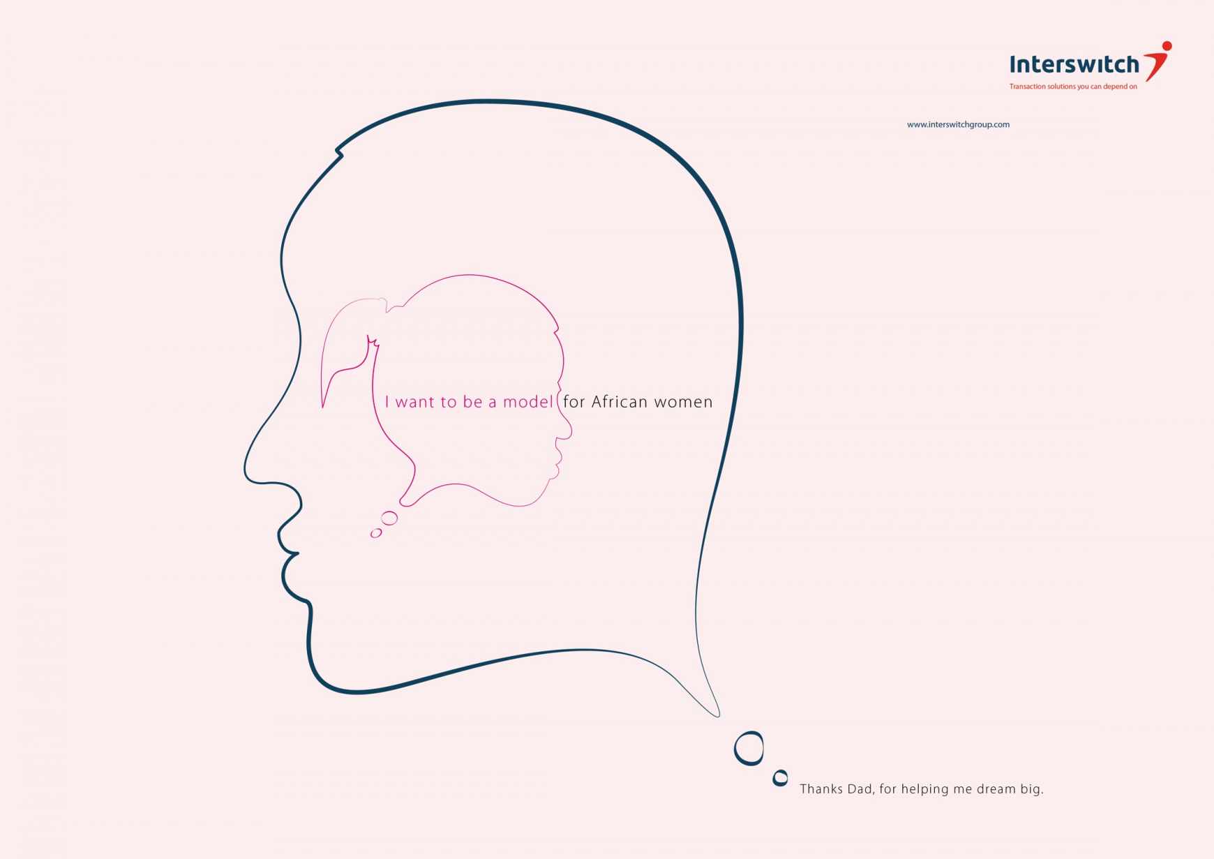 Interswitch Print Ad - Model