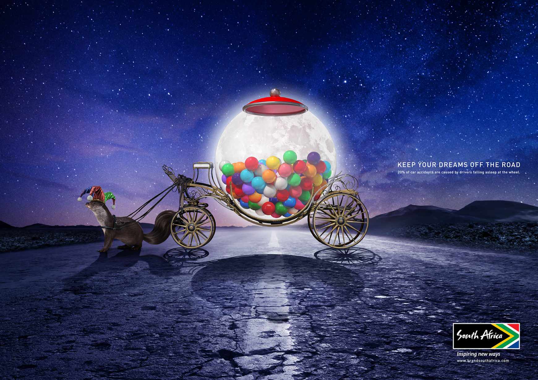 Brand South Africa Print Ad - Moon