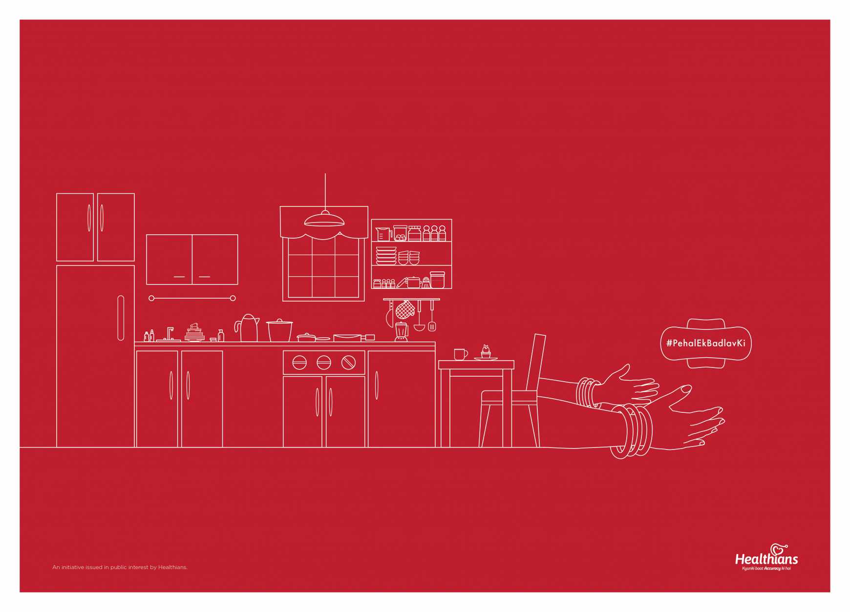 Healthians Print Ad - Menstrual Health in India is Driven By Myths and Misinformation, 2