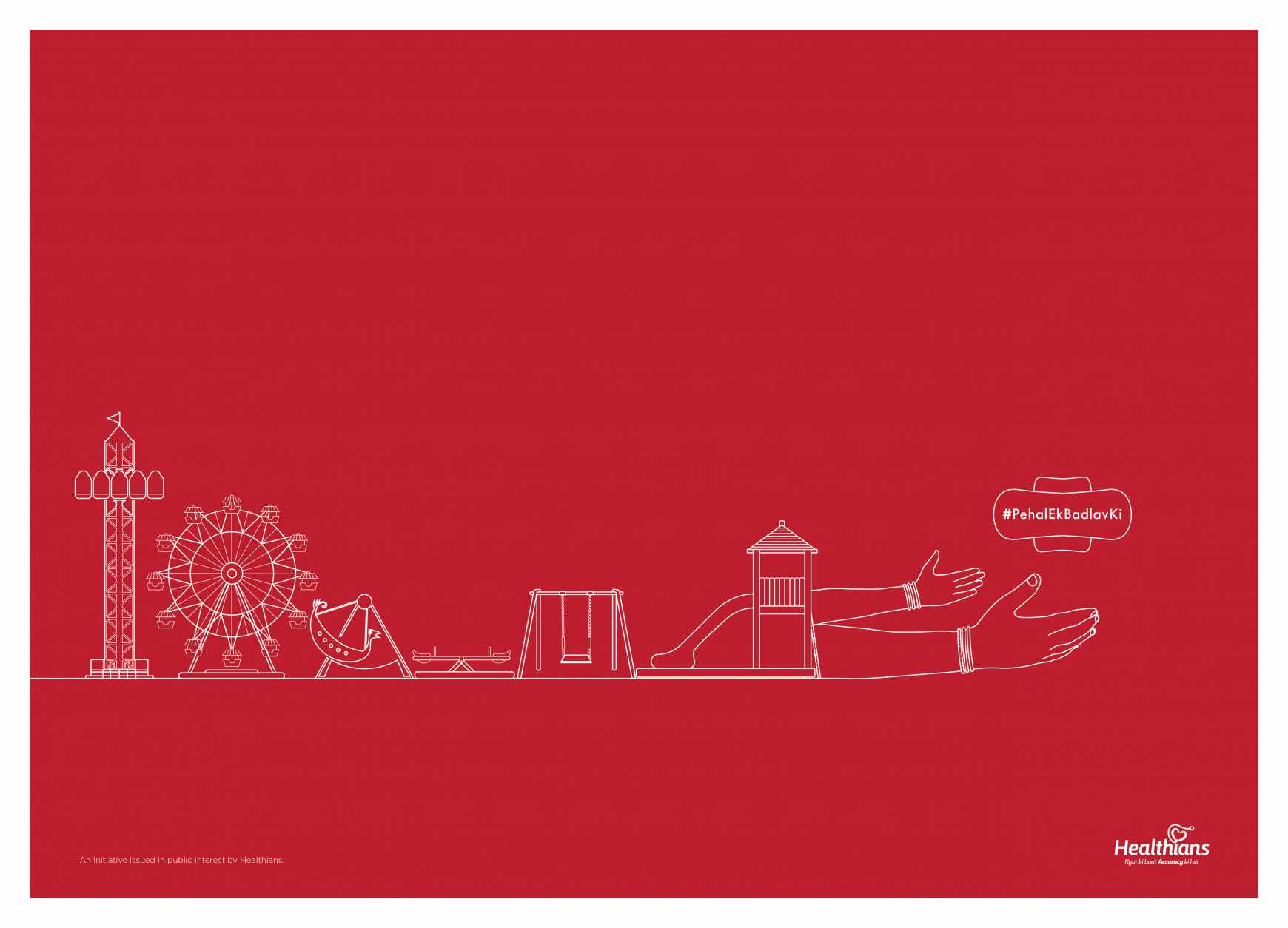 Healthians Print Ad - Menstrual Health in India is Driven By Myths and Misinformation