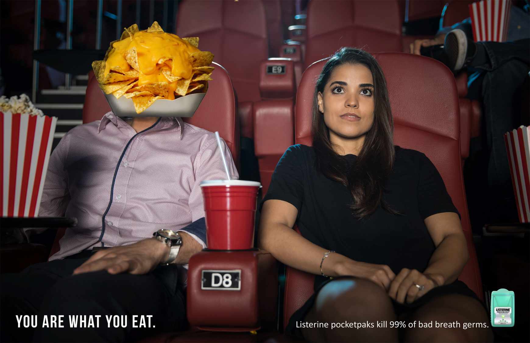 Listerine Print Ad - Movie 