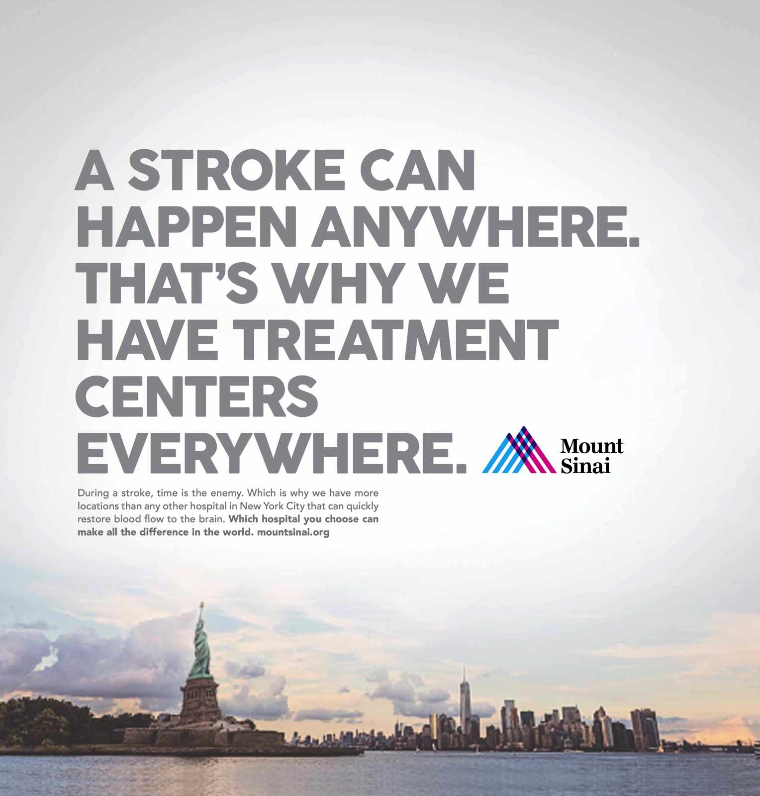 Mount Sinai Print Ad - Everywhere