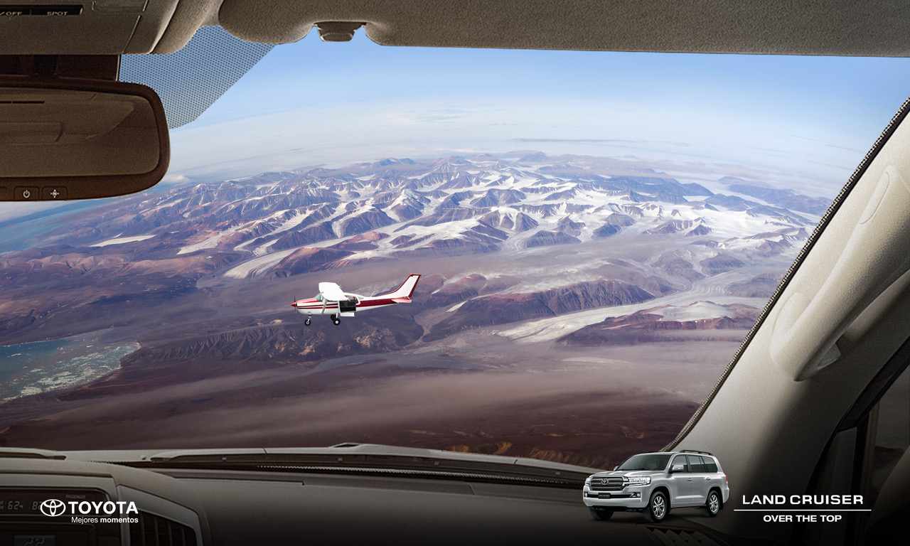 Toyota Print Ad - Over The Top, 3