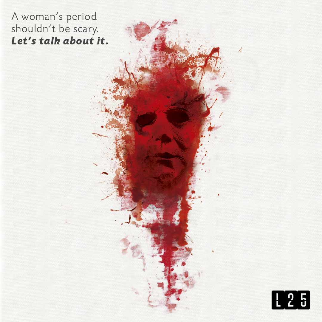 Latitud 25 Print Ad - Scary Period - Myers