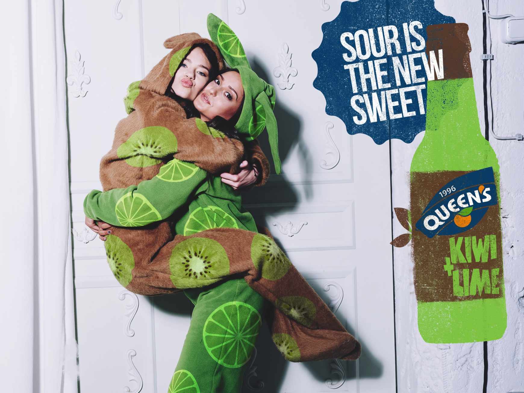 Queen's Print Ad - Playful Combinations - Kiwi + Lime
