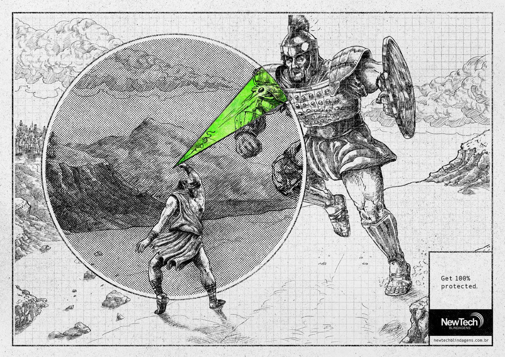 Newtech Print Ad - Goliath