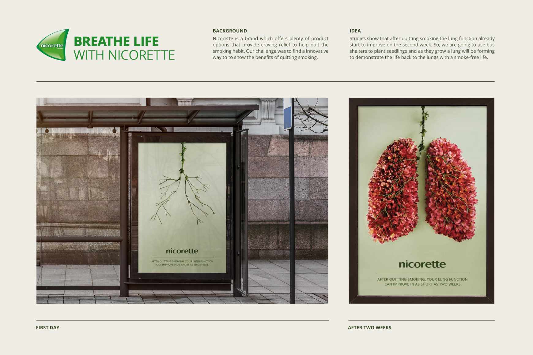 Nicorette Outdoor Ad - Breathe Life