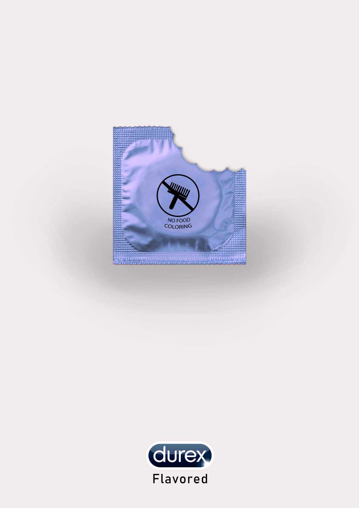 Durex Print Ad - No Food Coloring