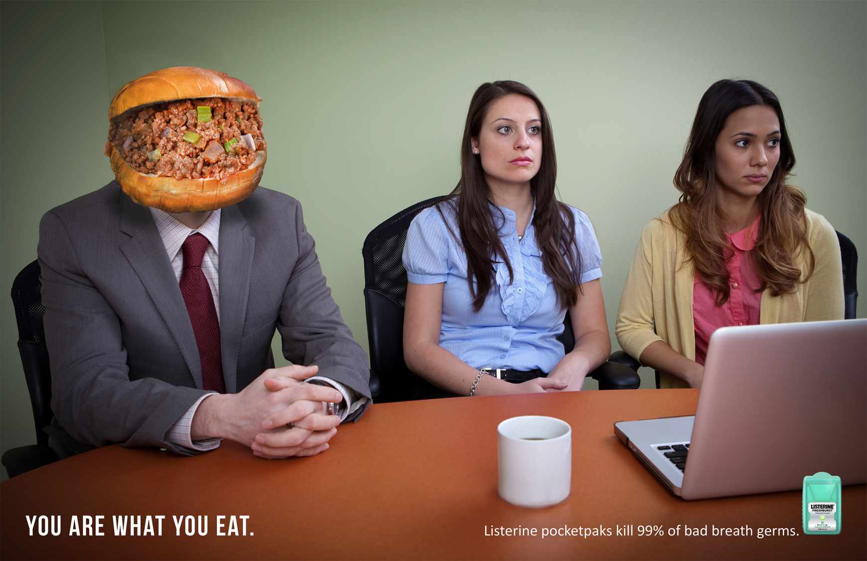 Listerine Print Ad - Office