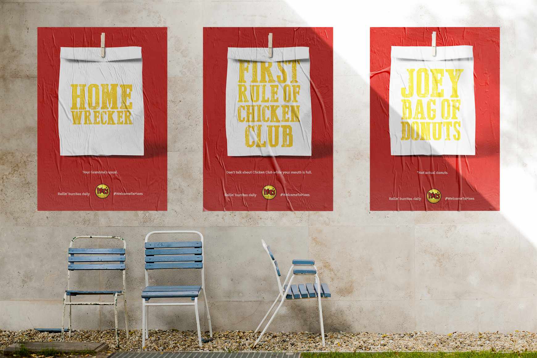 Moe’s Southwest Grill Outdoor Ad - Rollin’ Burritos Daily