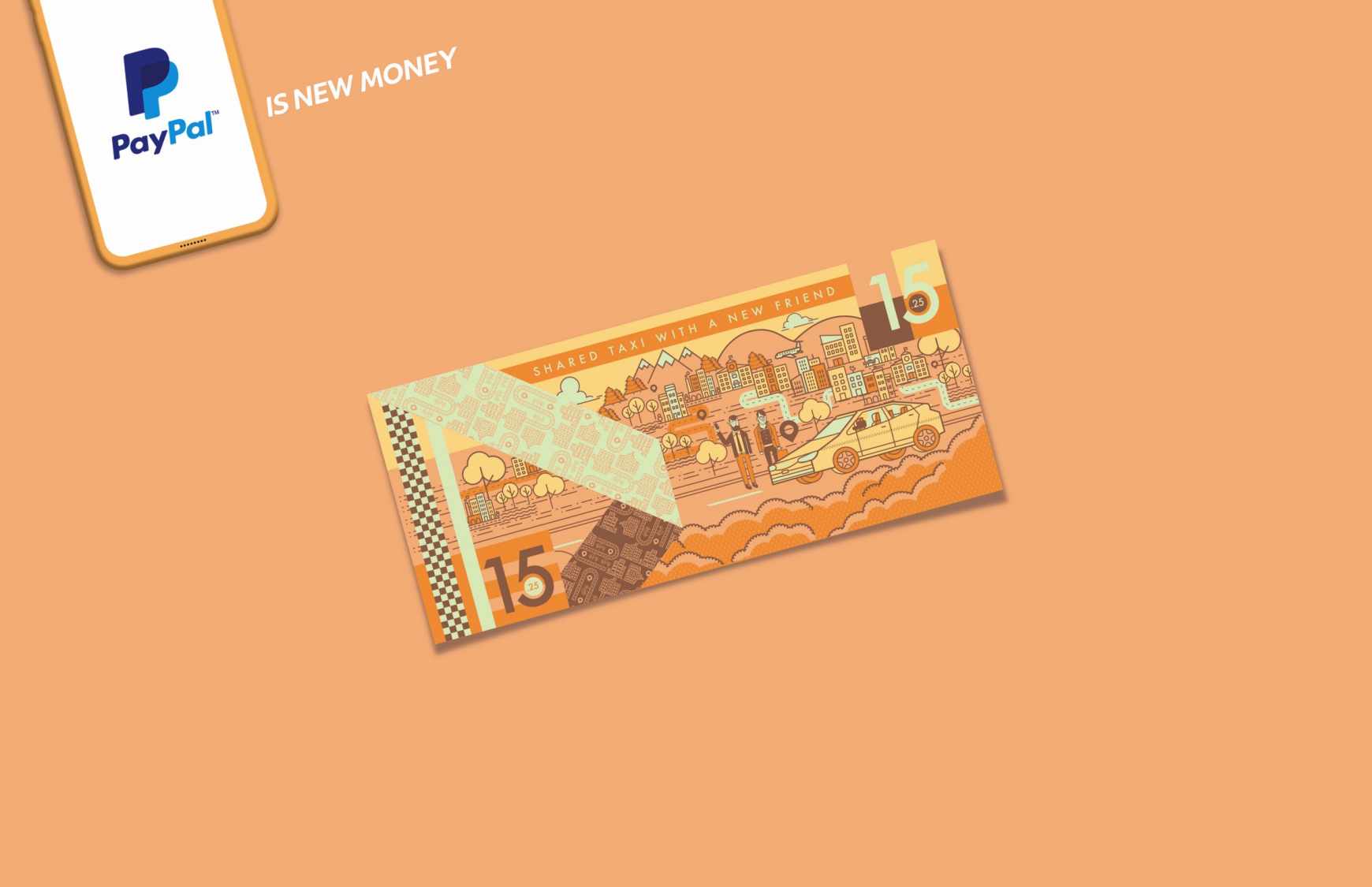 PayPal Print Ad - PayPal is New Money, 2