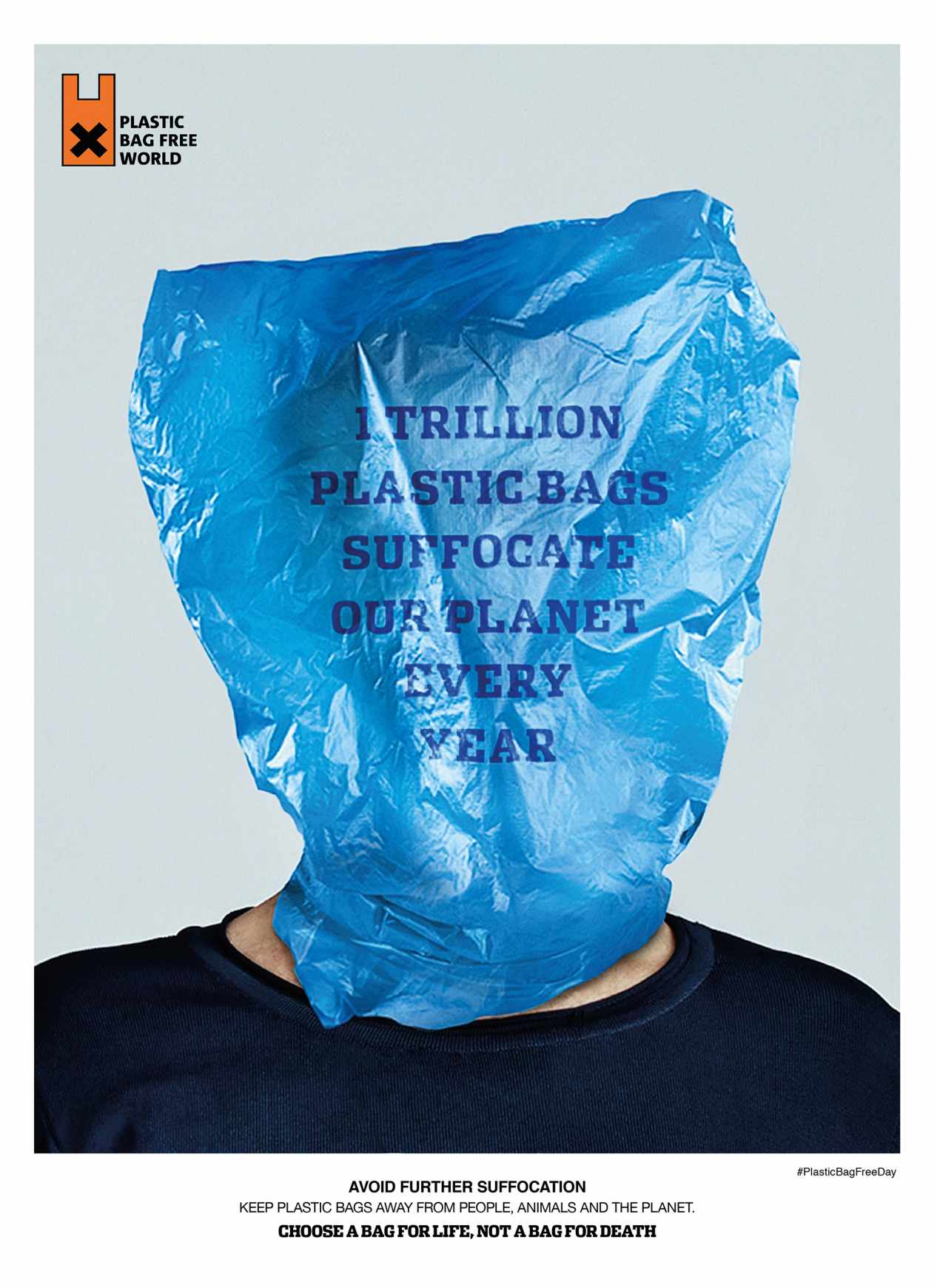 Plastic Bag Free World Print Ad - Year