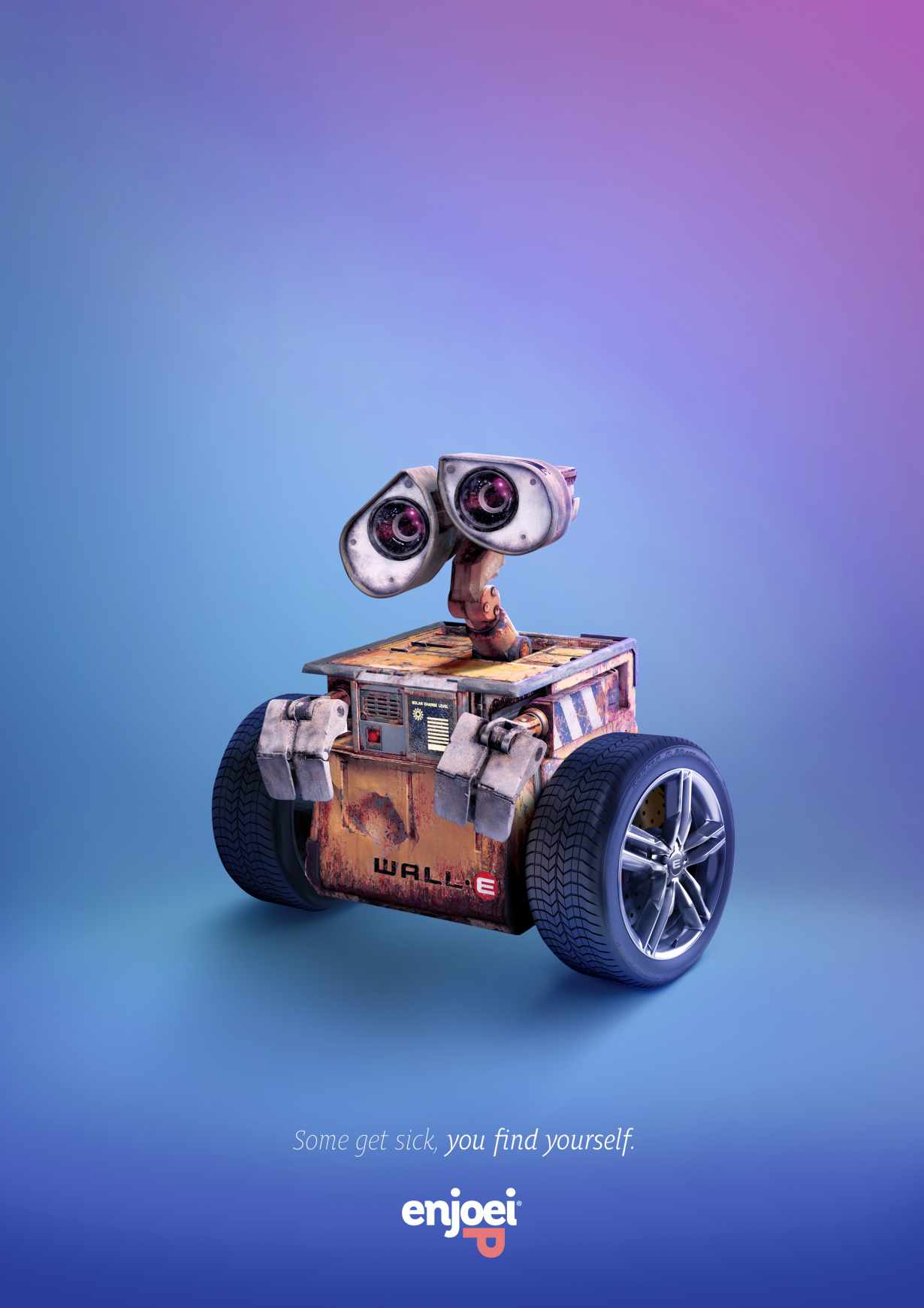 Enjoei Print Ad - Wall-E