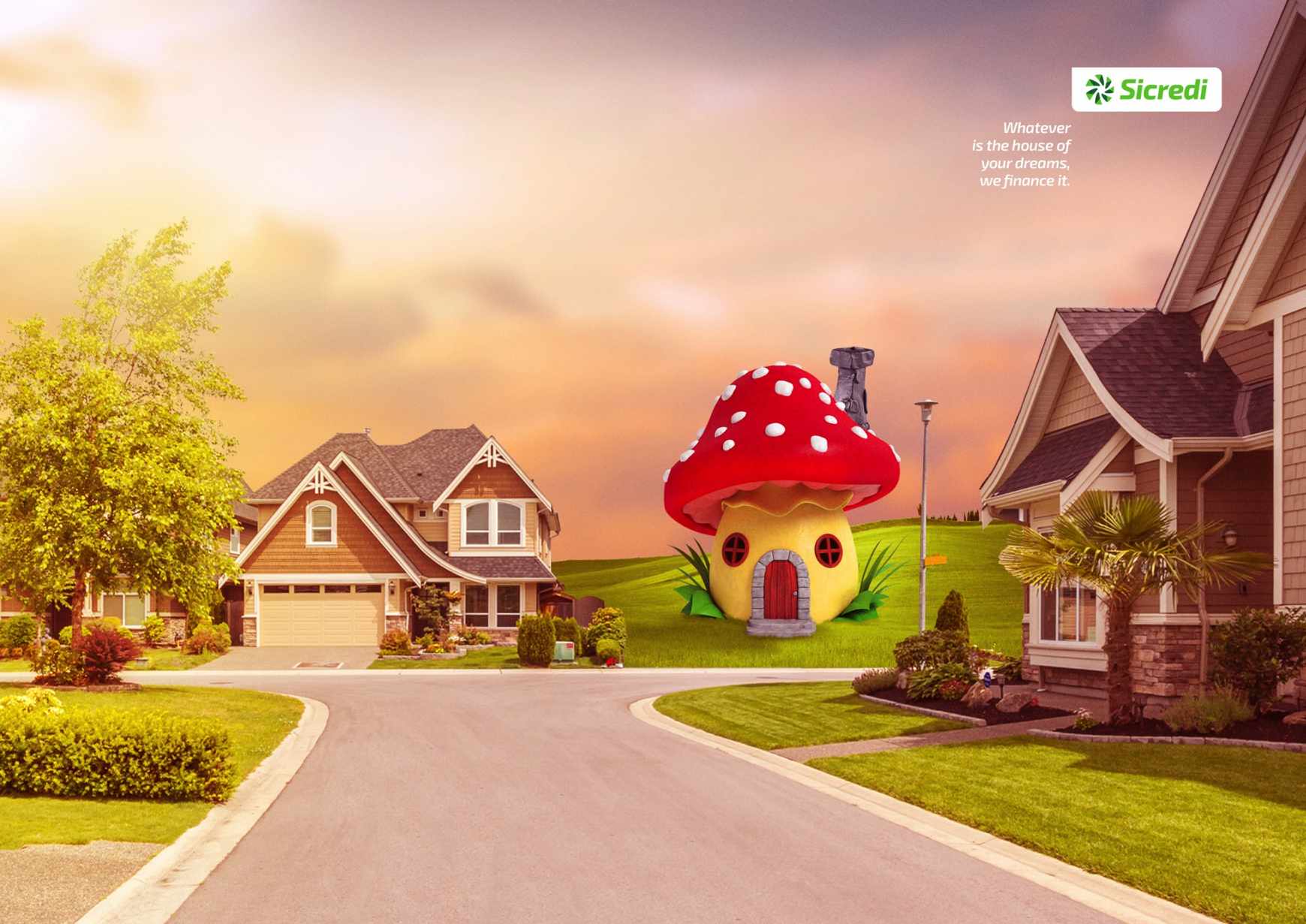 Sicredi Print Ad - Mushroom