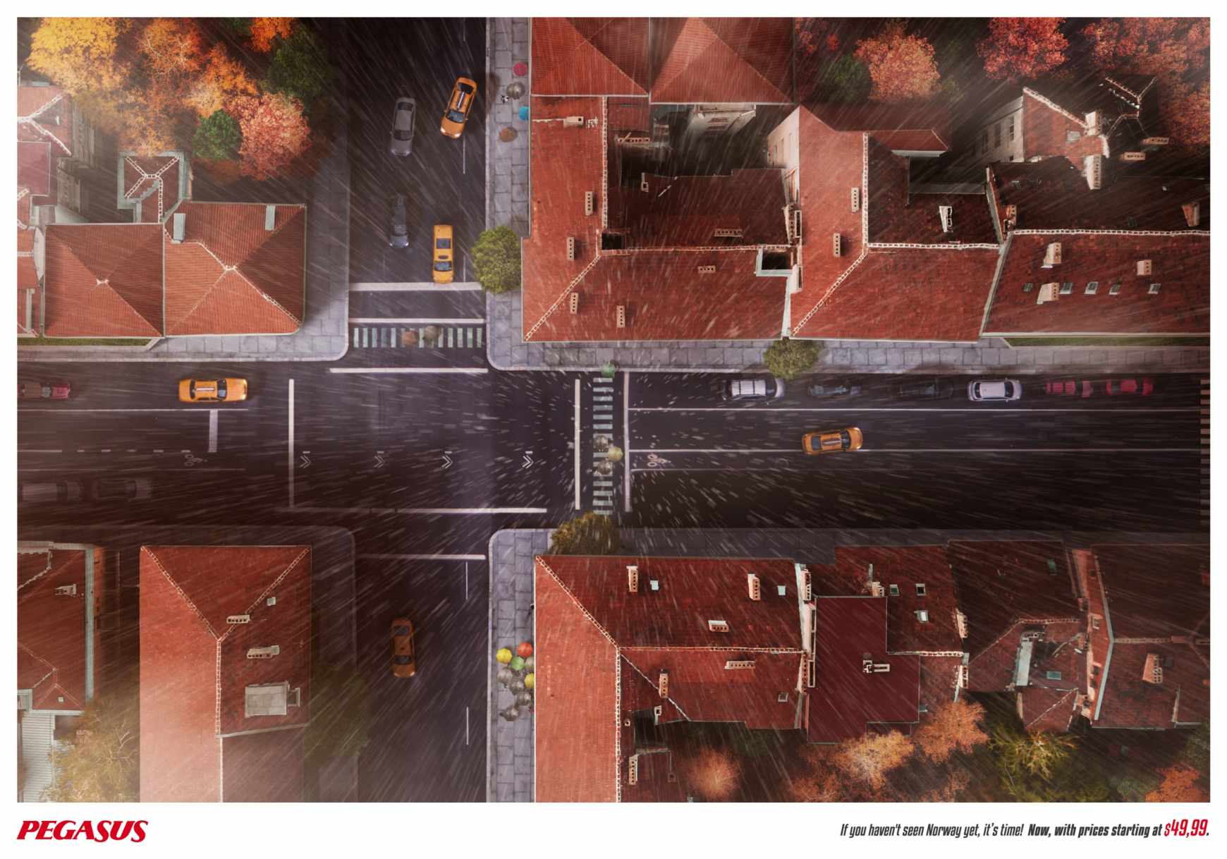 Pegasus Airlines Print Ad - If You Haven't Seen It Yet - Norway 