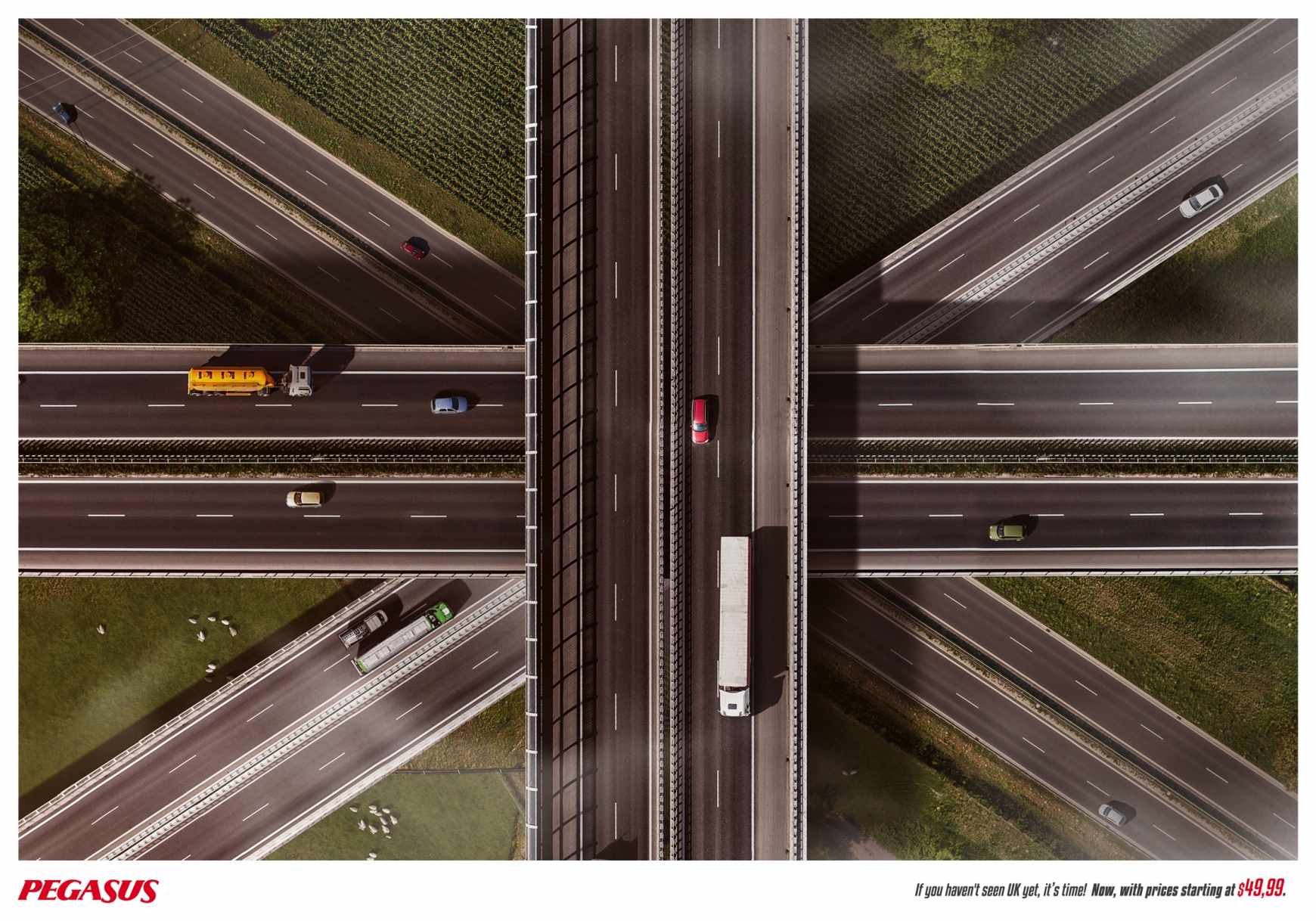 Pegasus Airlines Print Ad - If You Haven't Seen It Yet - UK 