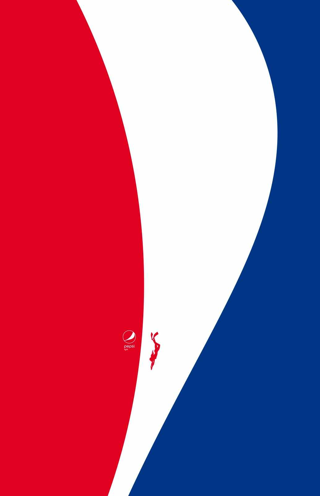 Pepsi Print Ad - Feel Light - Pnea