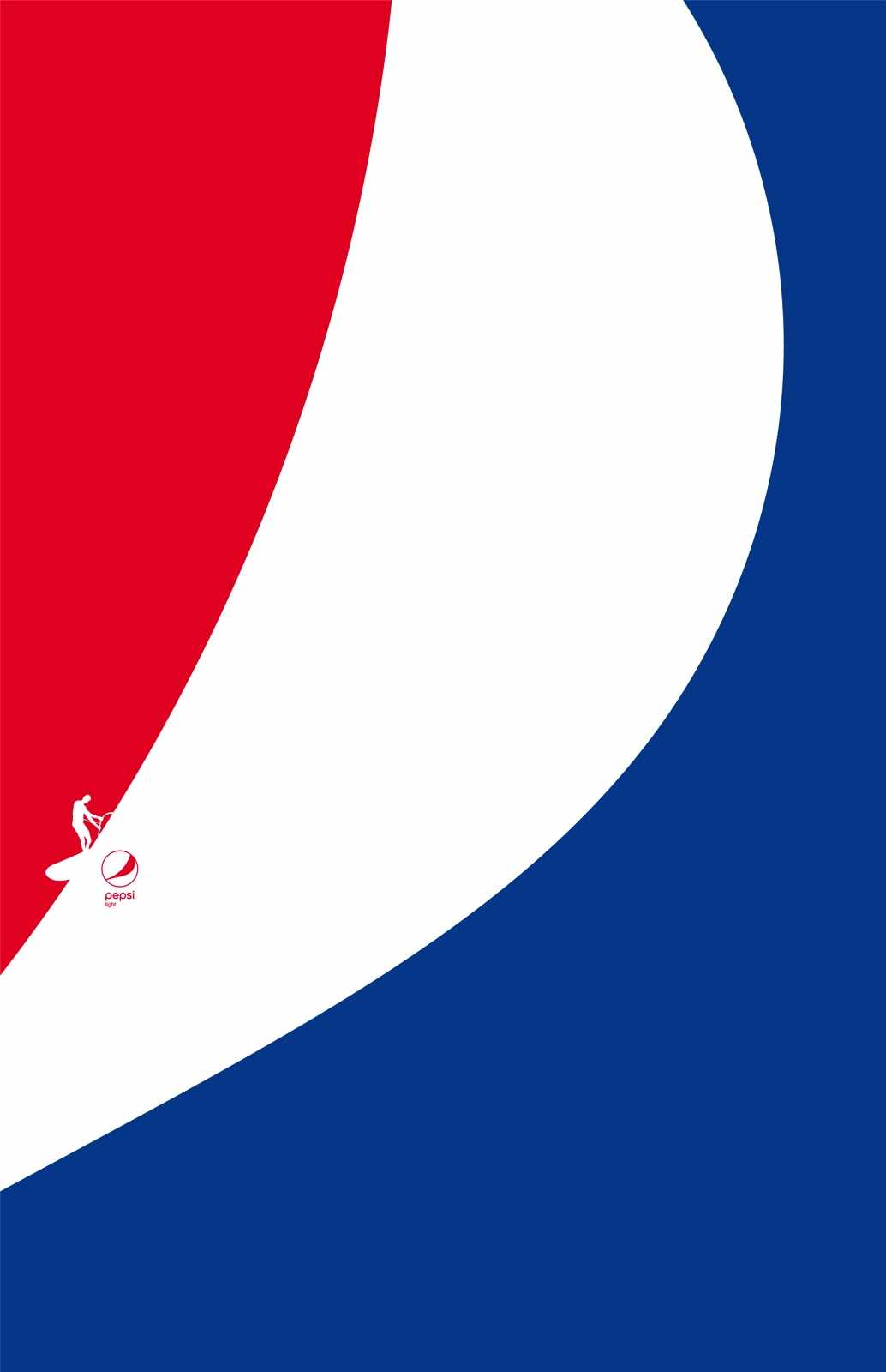 Pepsi Print Ad - Feel Light - Windsurf