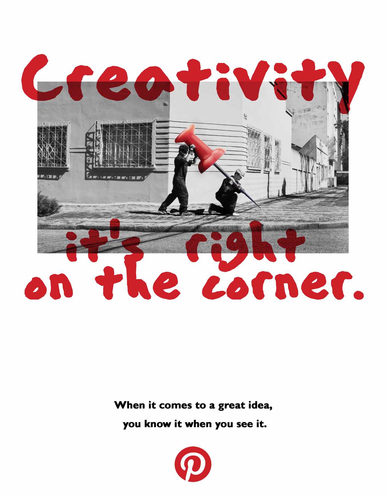 Pinterest Print Ad - Pin It!