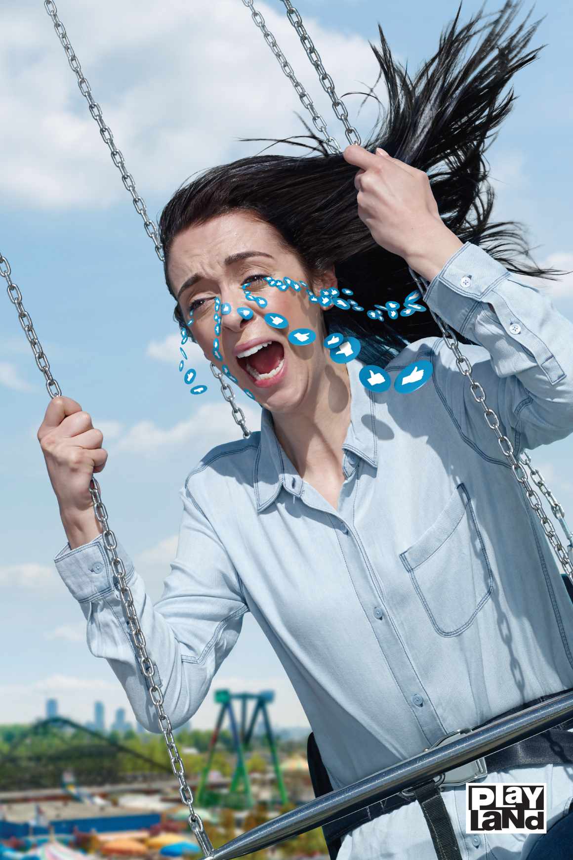 Playland Outdoor Ad - Too Much Fun - Atmos Fear