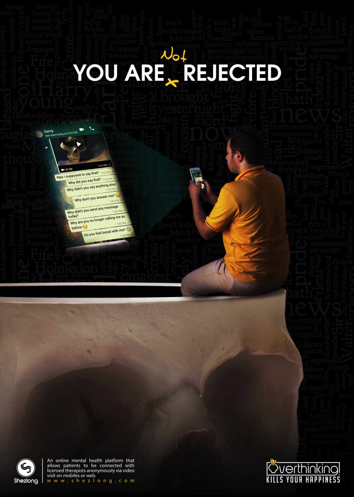 Shezlong Outdoor Ad - Overthinking! 3