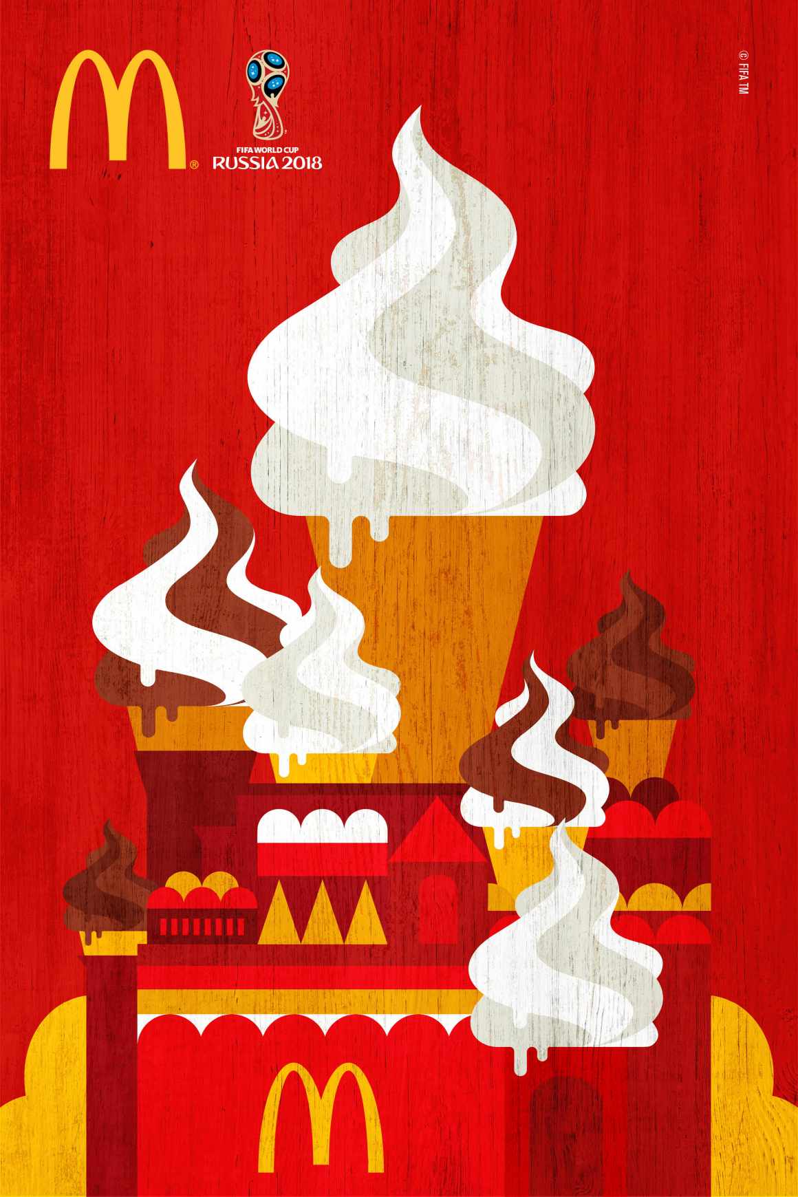 McDonald's Print Ad - World Cup at McDonald’s, 1