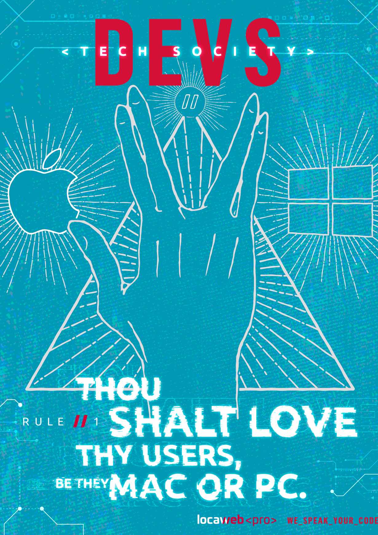 Locaweb Print Ad - Rule 1 