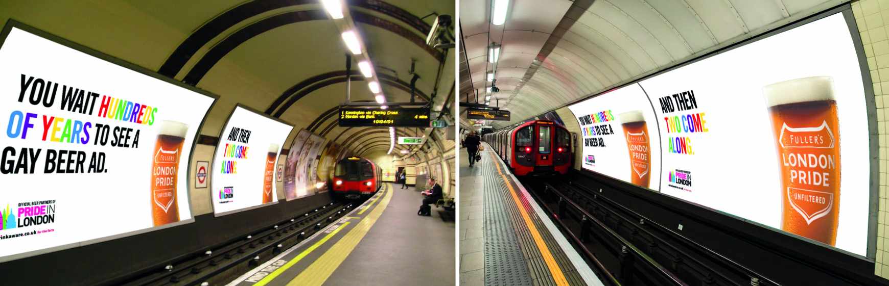 Fuller's Integrated Ad - London Pride Unfiltered