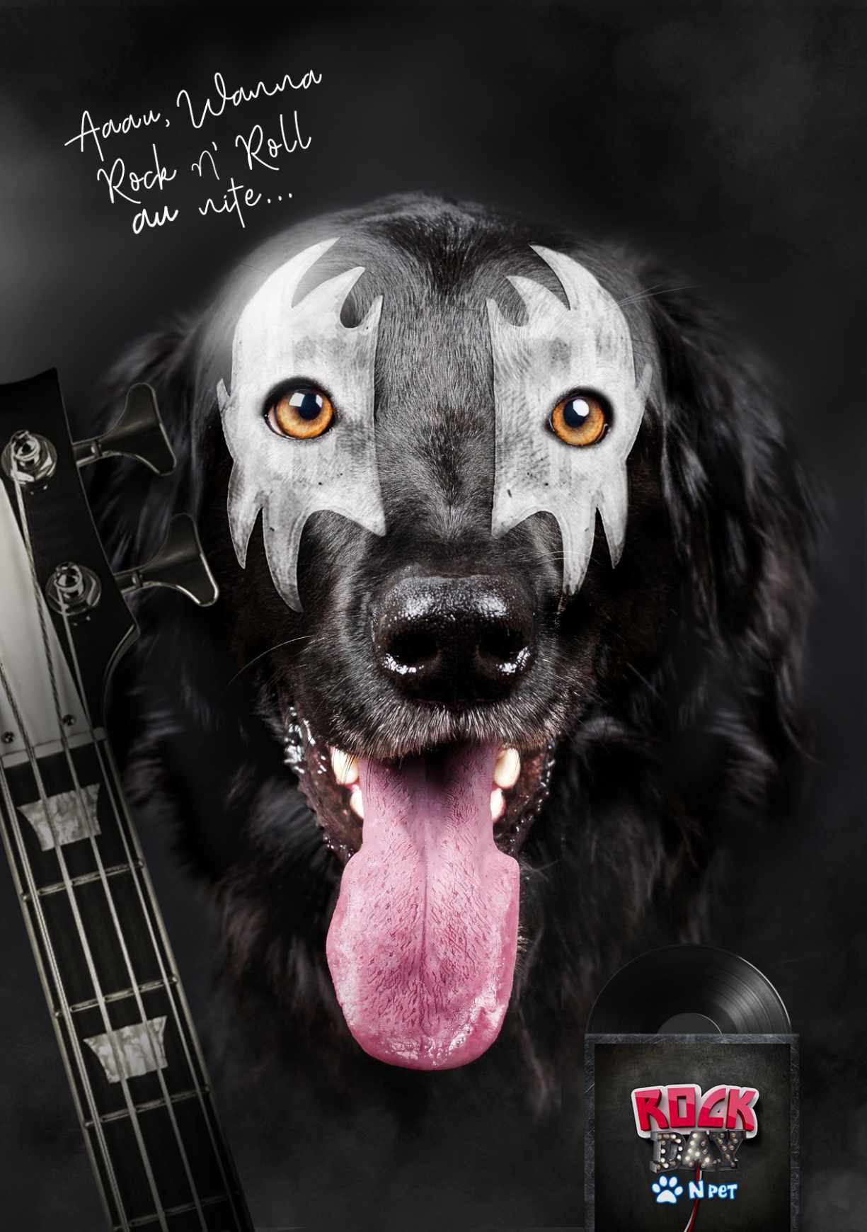 N Pet Print Ad - Rock Day N Pet, 1 