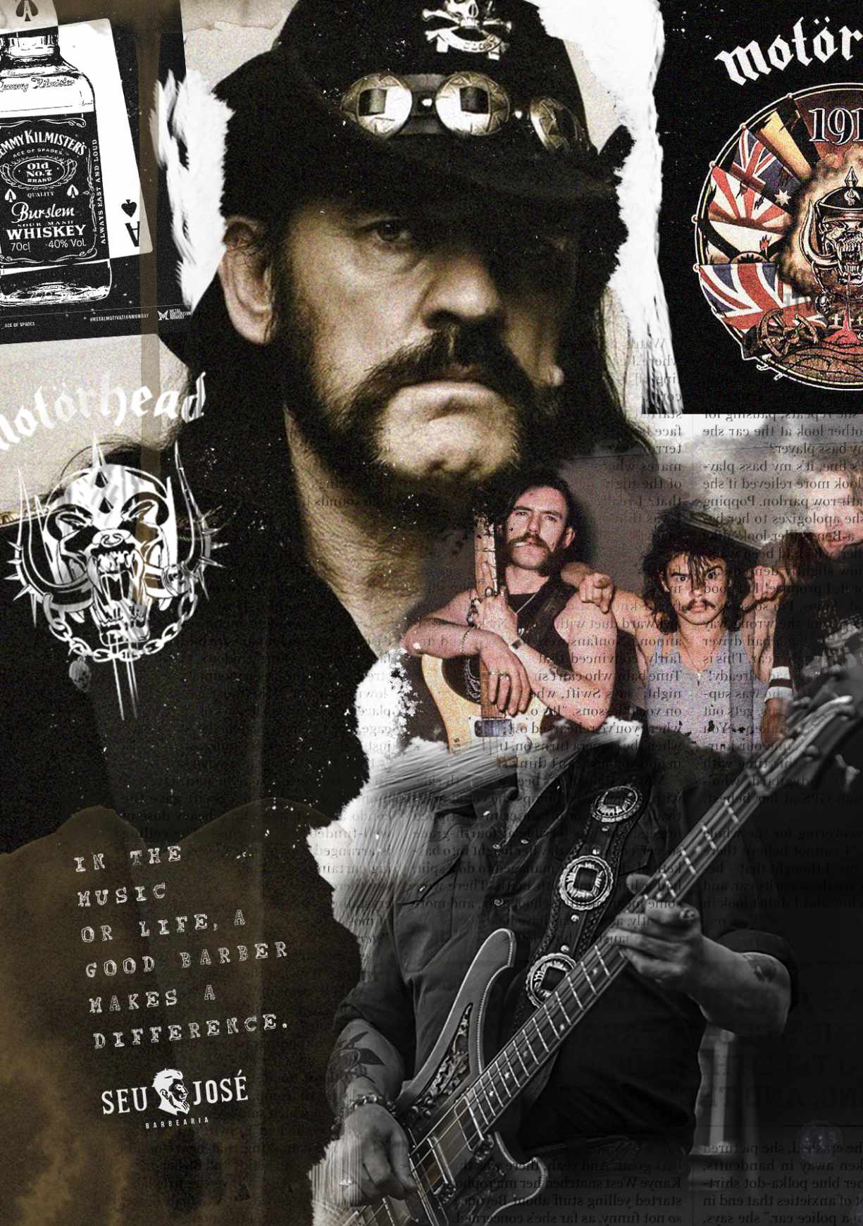 Seu José Barbearia Print Ad - In the Music or Life, 2 