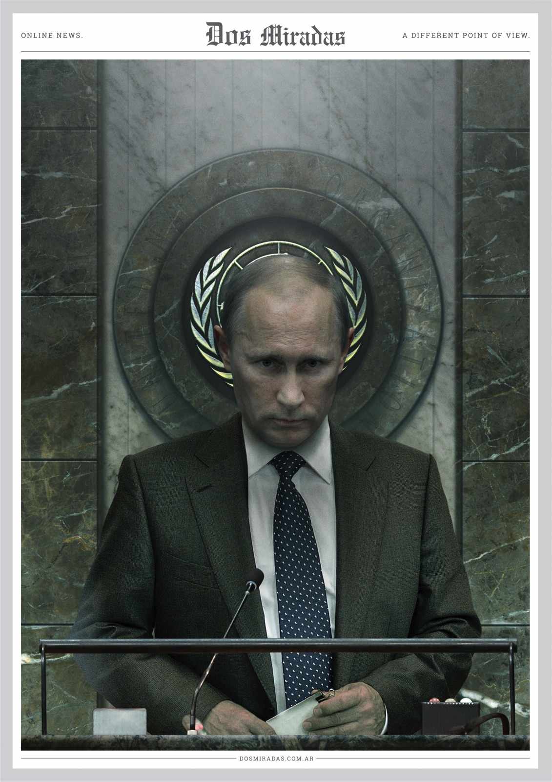 Dos Miradas Print Ad - Putin